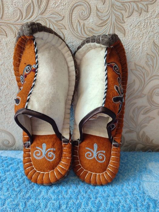 Тапочки подарочные, шерсть