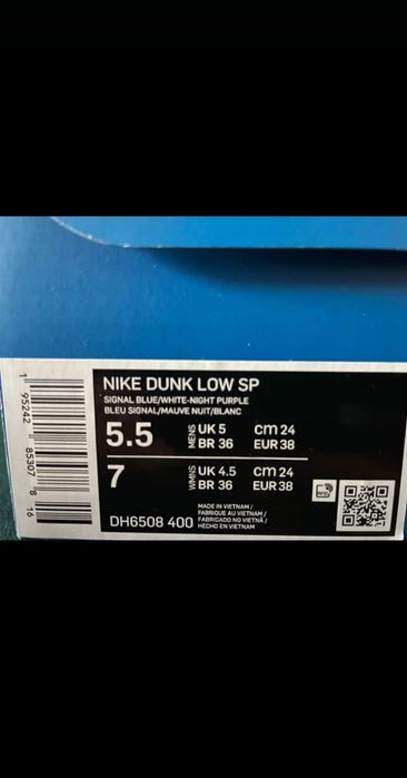 Adidași Nike Dunk Low undefeated mărimea 38