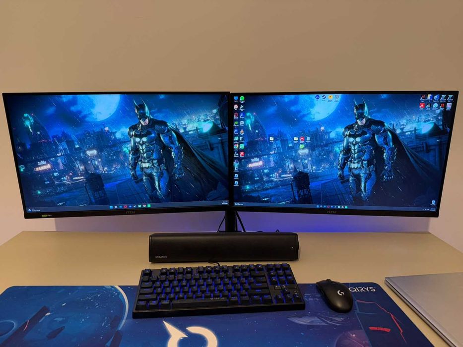 Set monitoare gaming MSI 27'', Full HD G274F IPS + 2K G274QPF E2 IPS