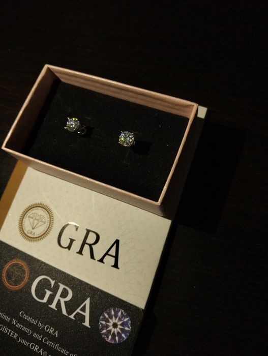 Cerceii "Eternity" – Moissanite 1CT VVS1 în Argint S925