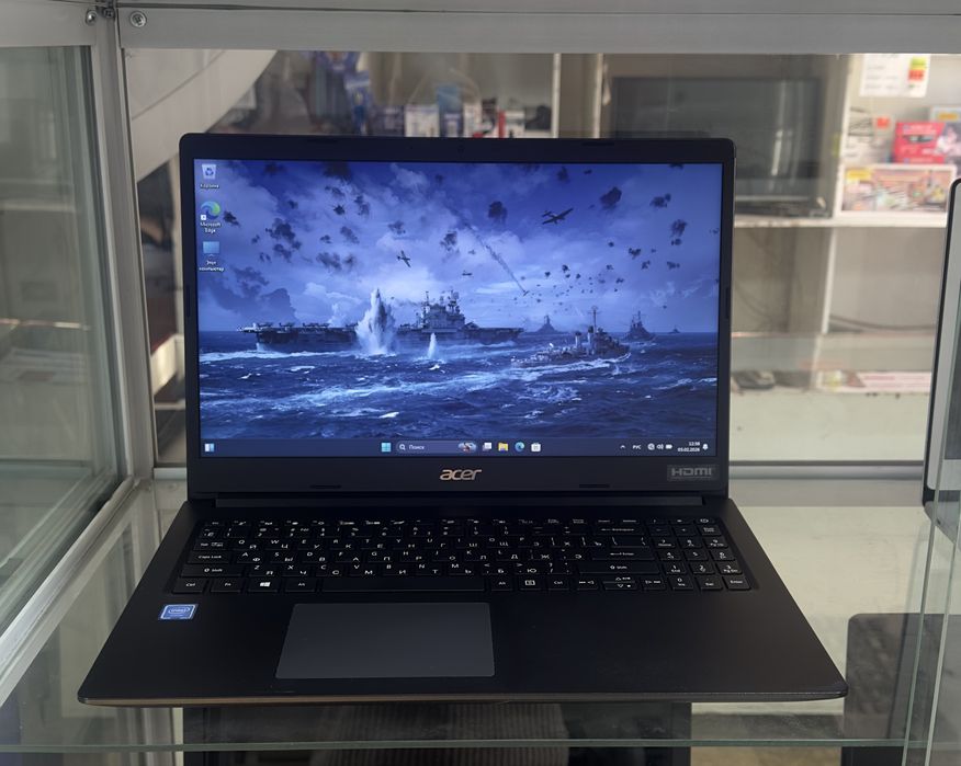 Ноутбук Acer 15.6” Celeron/6gb/SSD256gb/HDD500gb/Intel HD, с гарантией