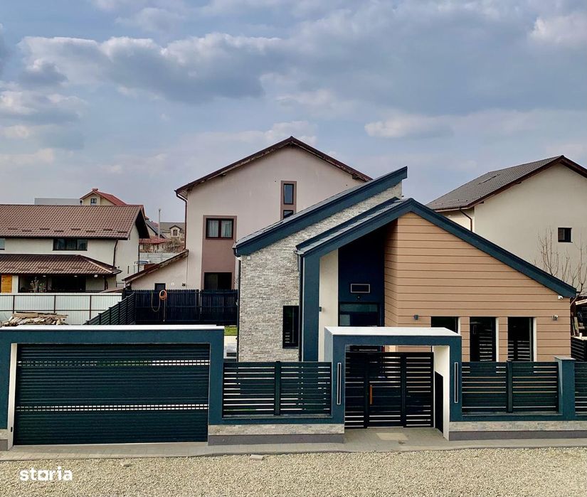 Vila premium 2026 cu living spectaculos + terasa 30 mp - Cornetu