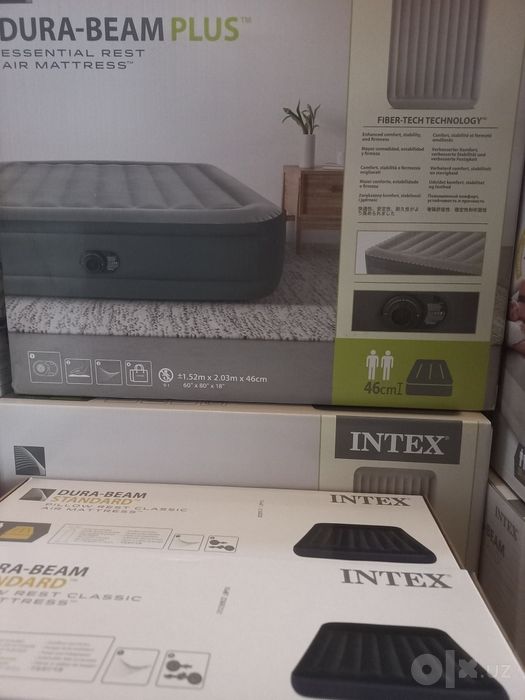 Intex матрас  1.52х2.36х46см matras кровать
