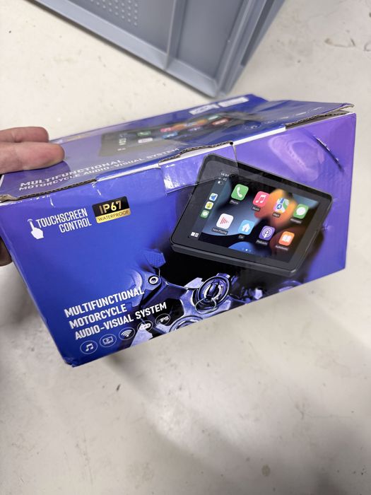 Display Ecran Navigatie Moto Scuter ATV Android Auto Carplay