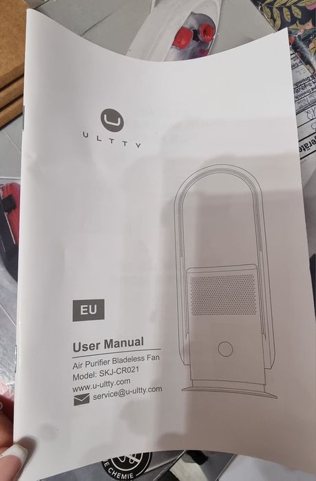 Пречиствател за въздух 2 в 1 Ultty