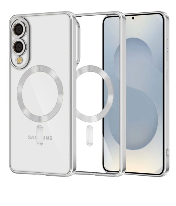 Husa Magnetica Luxury Camera Safe Folie Sticla - Samsung S25 EDGE