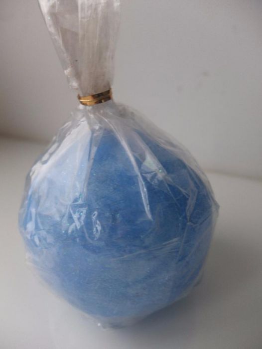 Новогодняя свеча.