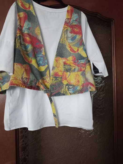 Жилетка джинсовая