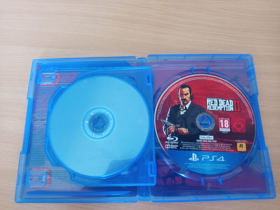 Продам диск от пс4 Red dead redemption 2