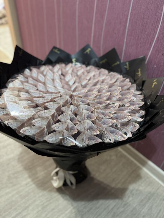 Денежный букетики ВАУ эмоций