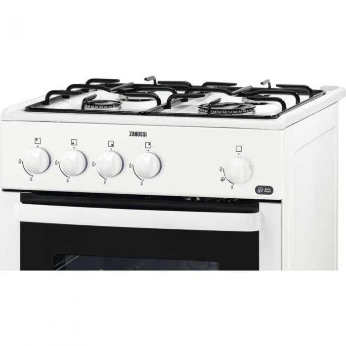 Aragaz Zanussi 50cm 4 arzatoare, cuptor 61l, functie Pizza, NOU