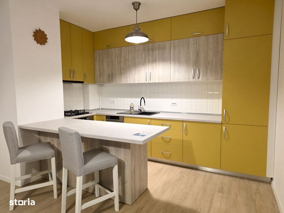 Apartament 2 camere, 60 mp utili, mobilat/utilat - zona Torontalului