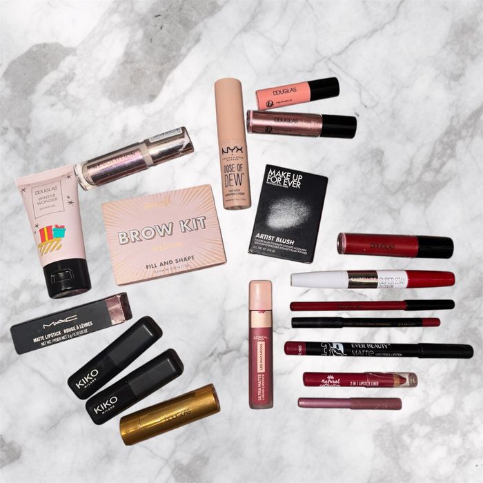 Lot machiaje Mac, Douglas, Kiko, Nyx