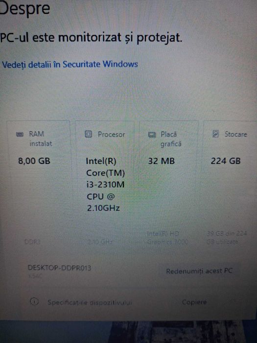 Vand Laptop Asus X54C i3