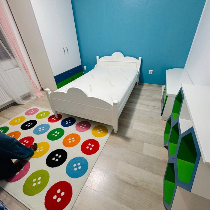 Set mobilier copil (include pat ikea+saltea Linea)