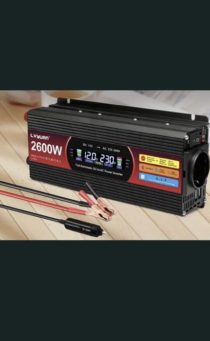 Vând invertor 12v-220v