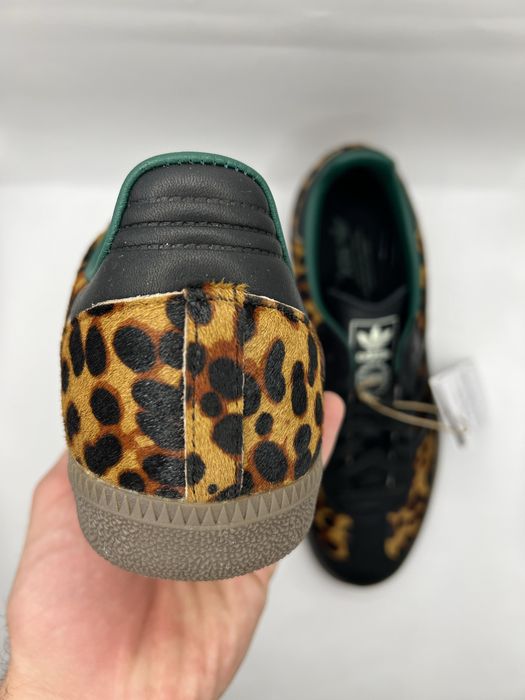 Adidas Samba OG “Black Green Leopard”
