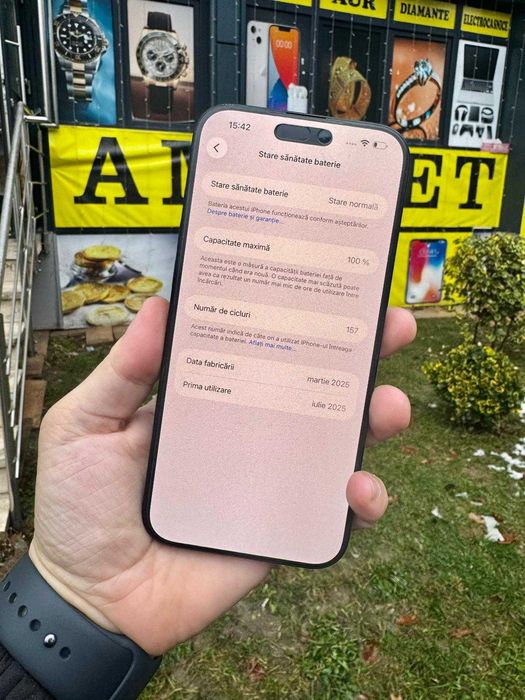 iPhone 16 Pro Max / 256GB / Black - ca NOU