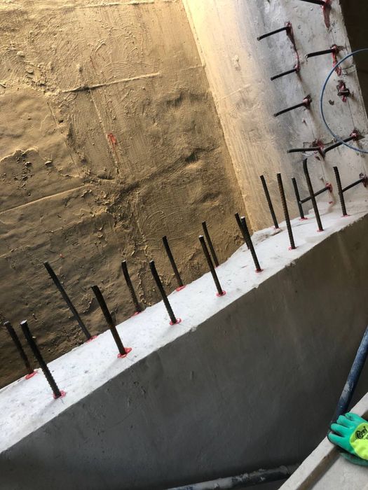 Услуга по Усиление бетона химическим анкером