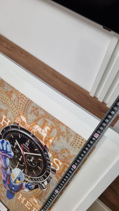 Tablou print Death NYC – Hermes Paris Omega Speedmeister (limitat]