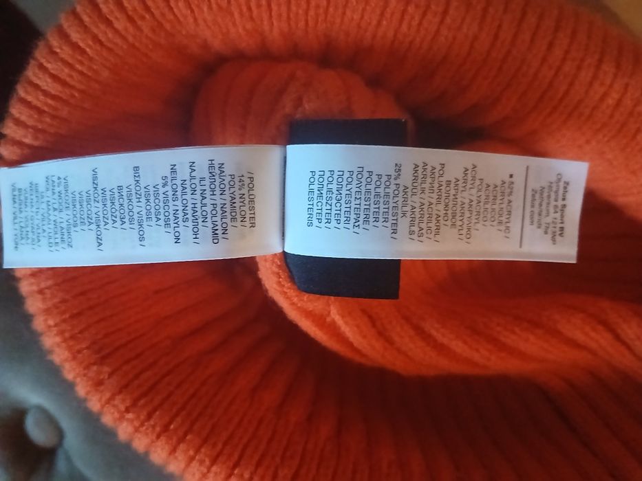 Nike ACG x Inter Milan – căciulă beanie portocalie, nouă fara eticheta