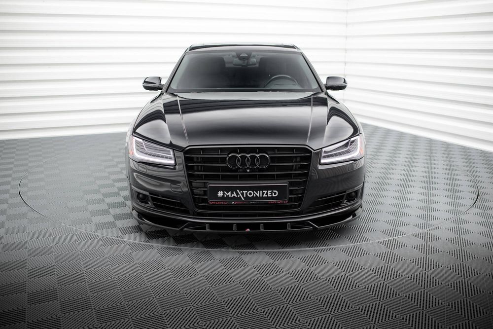Спойлер за предна броня Maxton design за Audi A8 D4 (2013-2017)