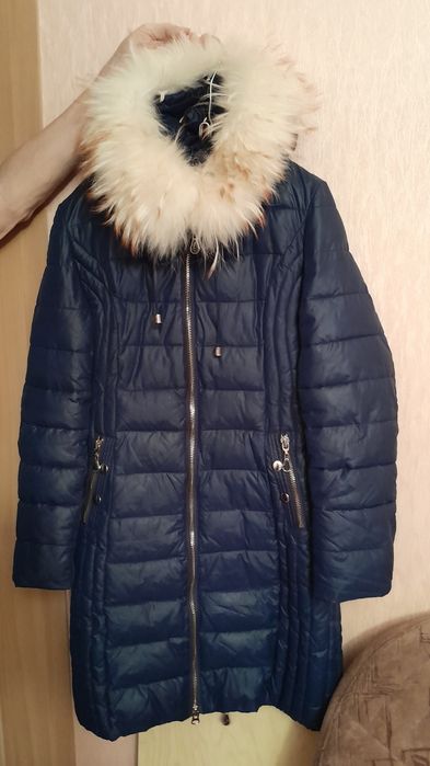 Пуховик-пальто р 44-46