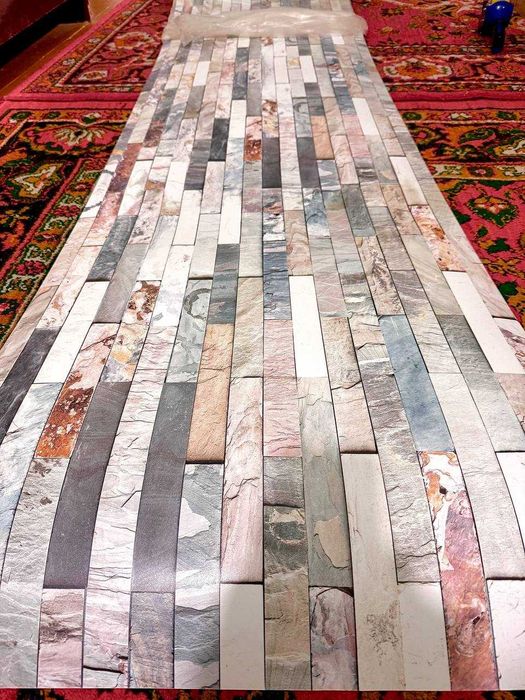 ПВХ кухонный фартук / Oshxona PVX fartuk 1–4 м Стеновые панели, мрамор