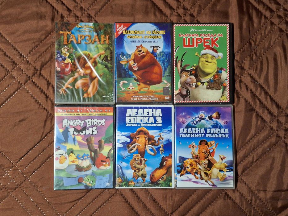DVD с анимации на Дисни