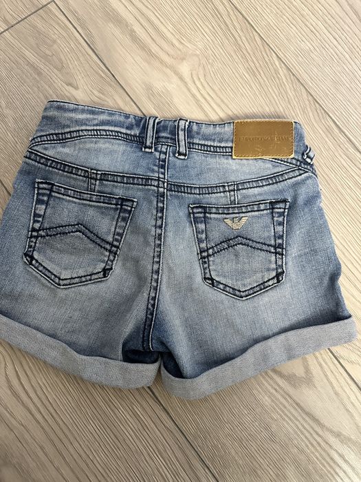 Шорты джинсовые Emporio Armani для девочки