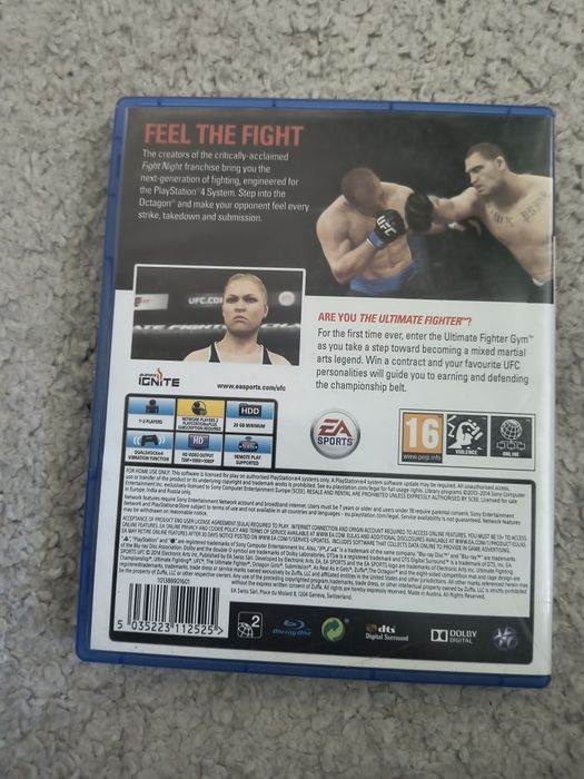 PS4 игра става за PS5 ,,EA SPORTS UFC "