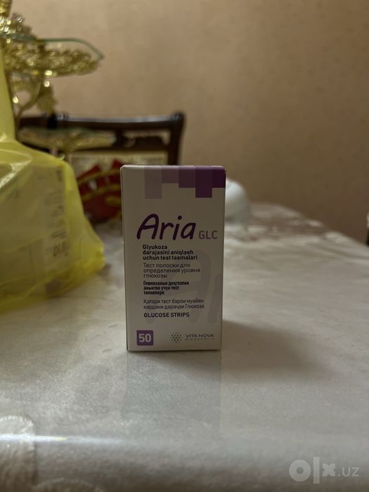 Тест полоски для Глюкометра Aria GLC