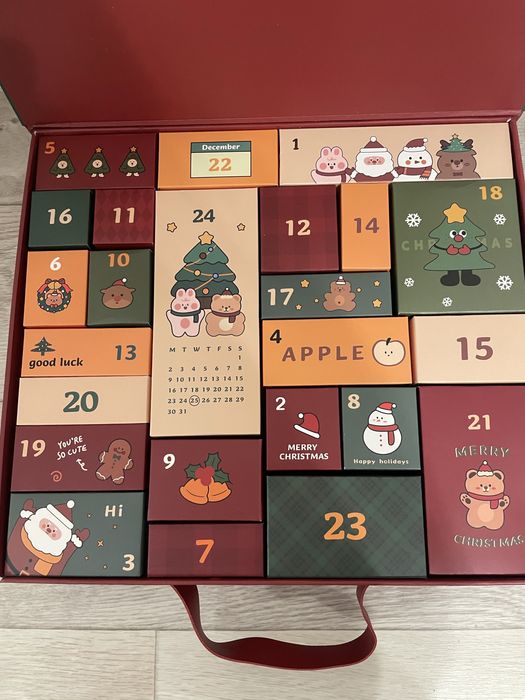 Новогодний адвент календарь