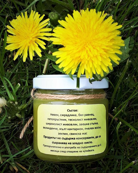 Билков мехлем против рани и изгаряния