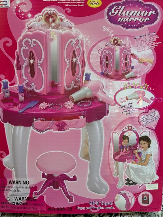 Детское трюмо с зеркалом, б/у, отличное состояние