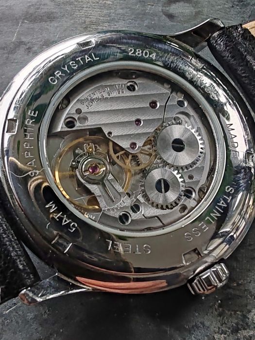 Ceas Nordflor Mechanique Custom 40 mm Funcționează Impecabil