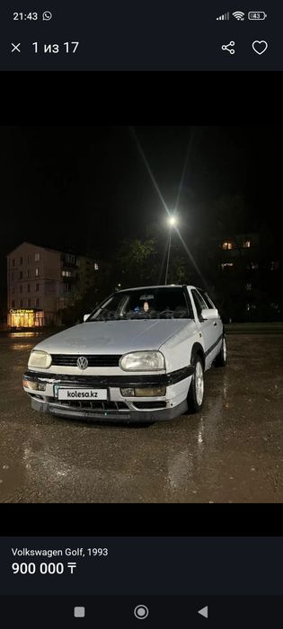 Golf 3 1.8 моновпрыск