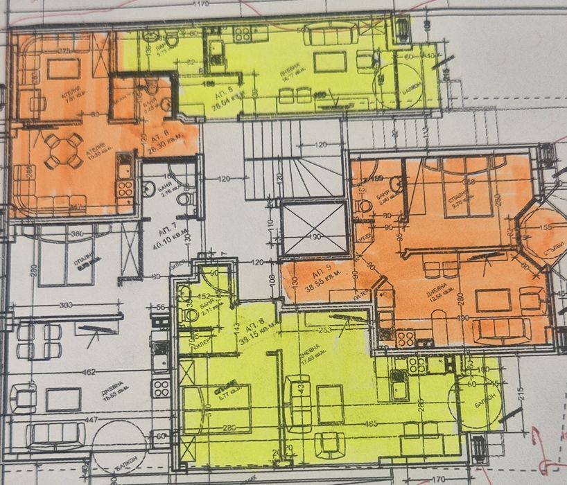 Продава се апартаменти на зелено