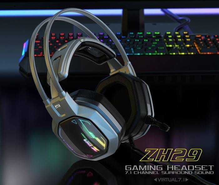 Проводные компьютерные наушники ZH29 GAMING HEADSET