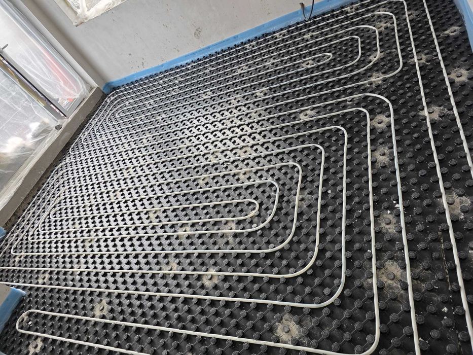 Изграждане на водно подово отопление