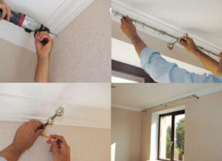 Карниз установка Karniz Ustanovka Kronshteyn ustanovka Кронштейн карнз