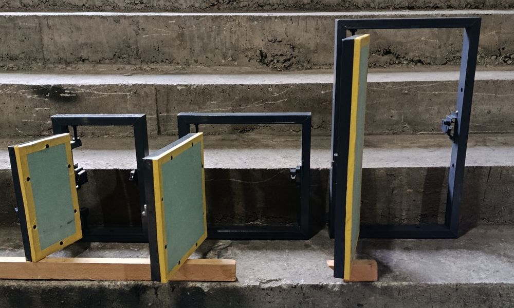 Скрытый люк под плитку