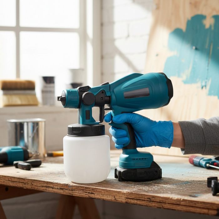 Акумулаторен и безжичен пистолет за боядисване