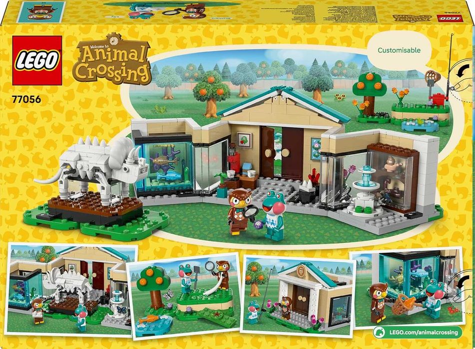 LEGO Animal Crossing Колекцията на музея на Блатерс, 543 части, 77056
