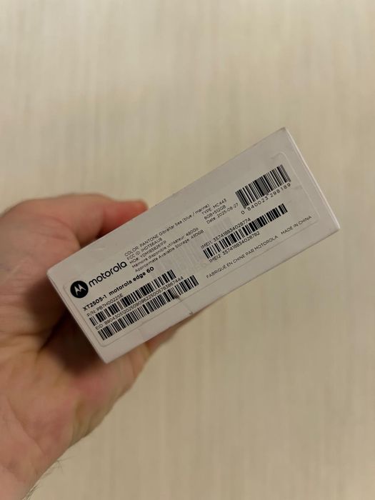 Motorola Edge 60, Dual SIM, 512GB, 8GB RAM, Sigilat