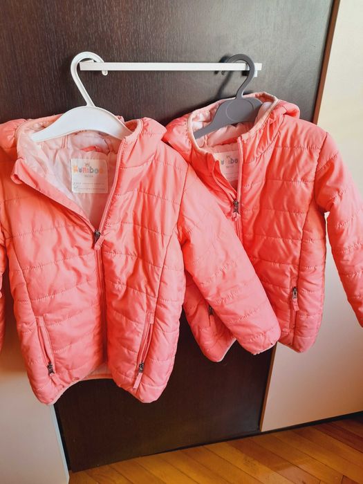 Детски якенца за момичета 2бр. 98 104 размер. Пролетно есенни