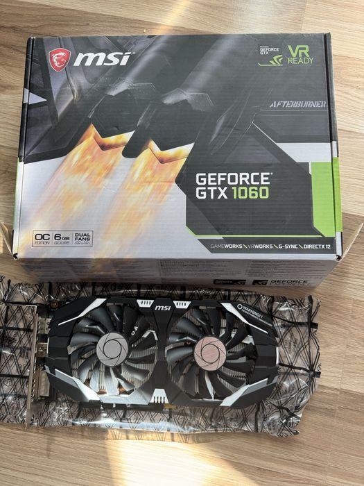 Placa video MSI NVIDIA GeForce GTX 1060 6GB