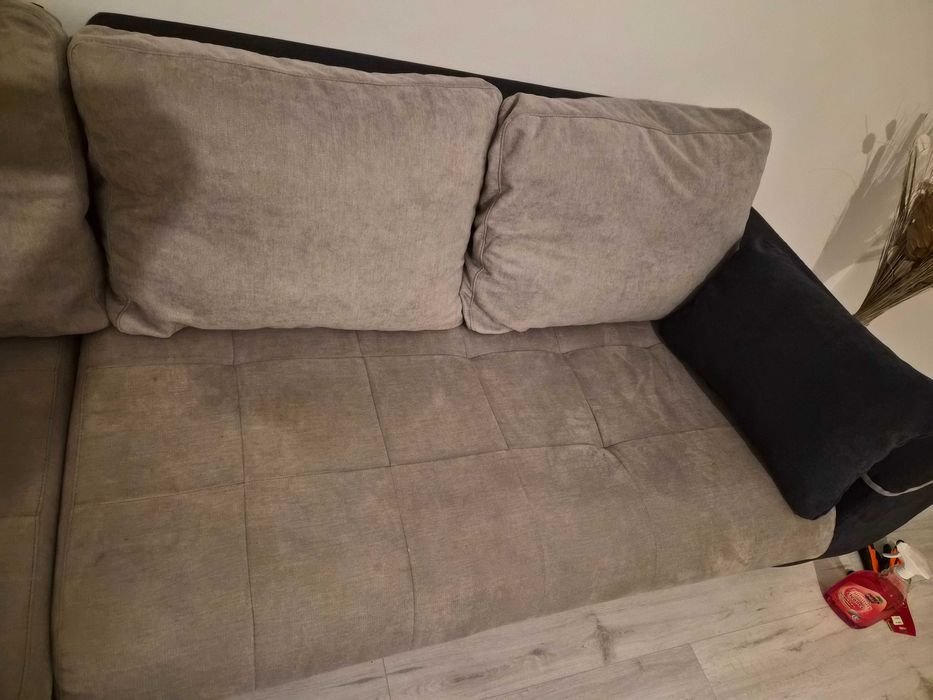 Ъглов разтегателен диван