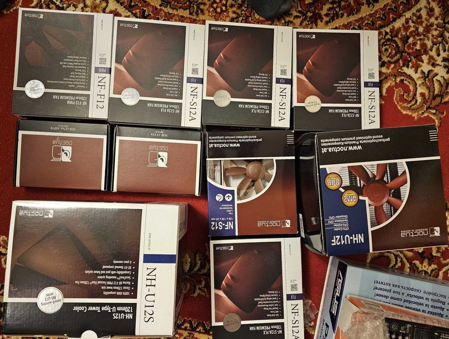 Vand coolere CPU si ventilatoare Noctua, performante si silentioase !