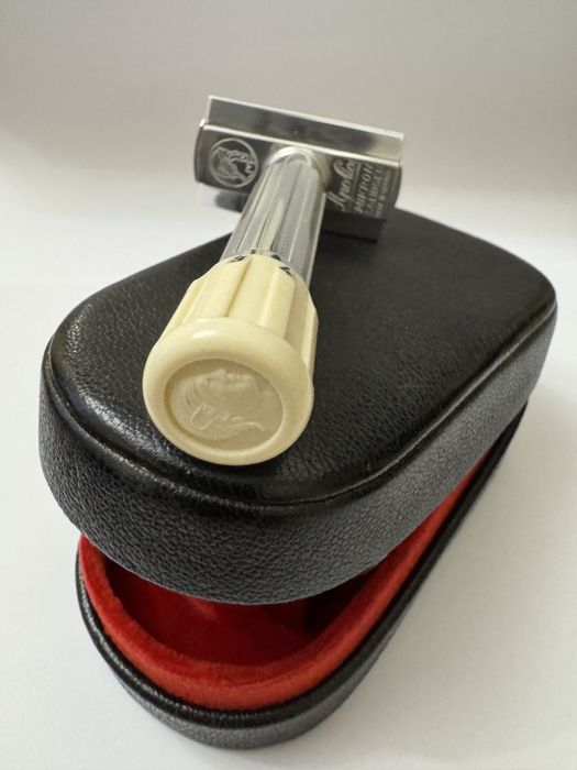 Ultra rar! Aparat de ras Apollo Mikron Solingen Germany. NOS.